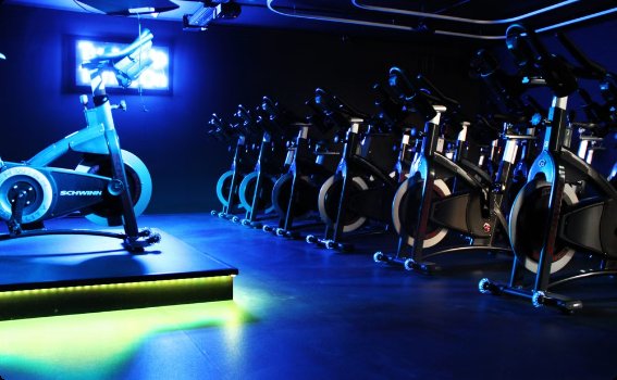 We Ride Rhythmic Cycling Studio tenant buildout by Capstone Construction in Wichita KS